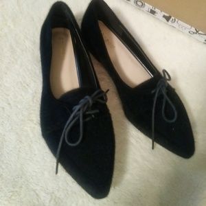 NWT Bamboo Fur Loafers